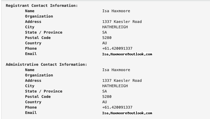 Whois