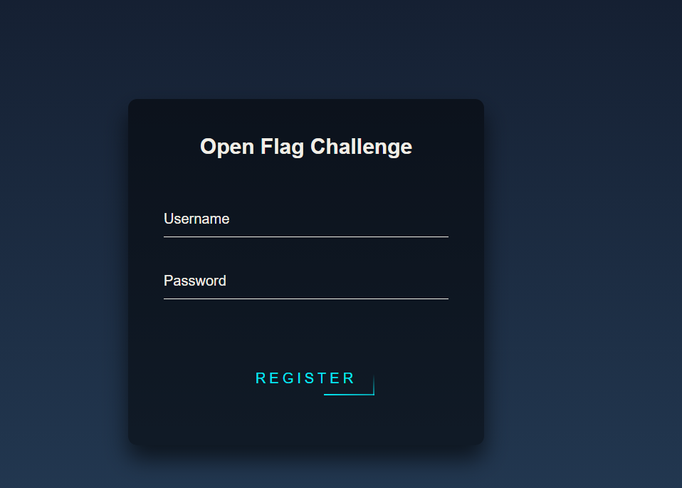 Open Flag
